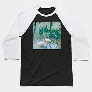 White dew Baseball T-Shirt